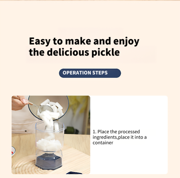 Pickle Jar, Pickle and Olive Hourglass Jar, Wet and Dry Pickle Juice Separator, Upgraded Food Grade ABS Lid and Pickle Jar - 图片 5